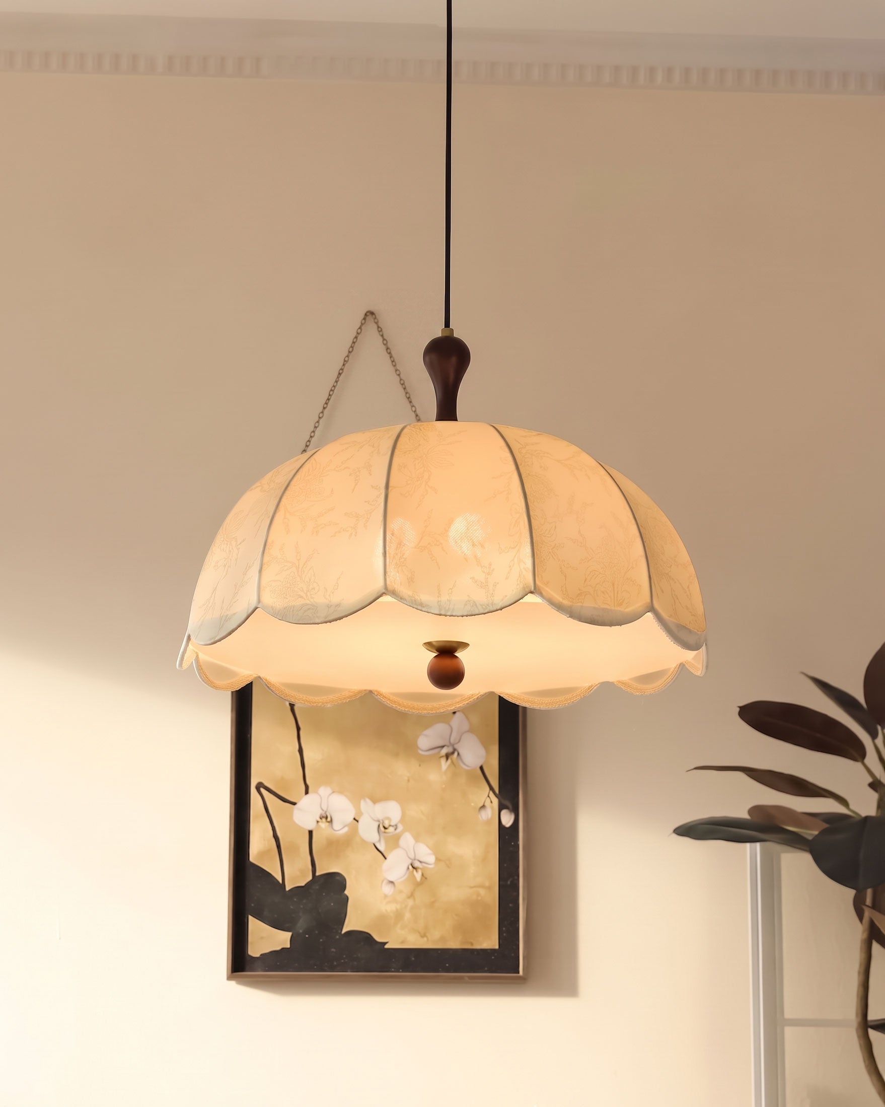 Tallulah Embroidered Pendant Light
