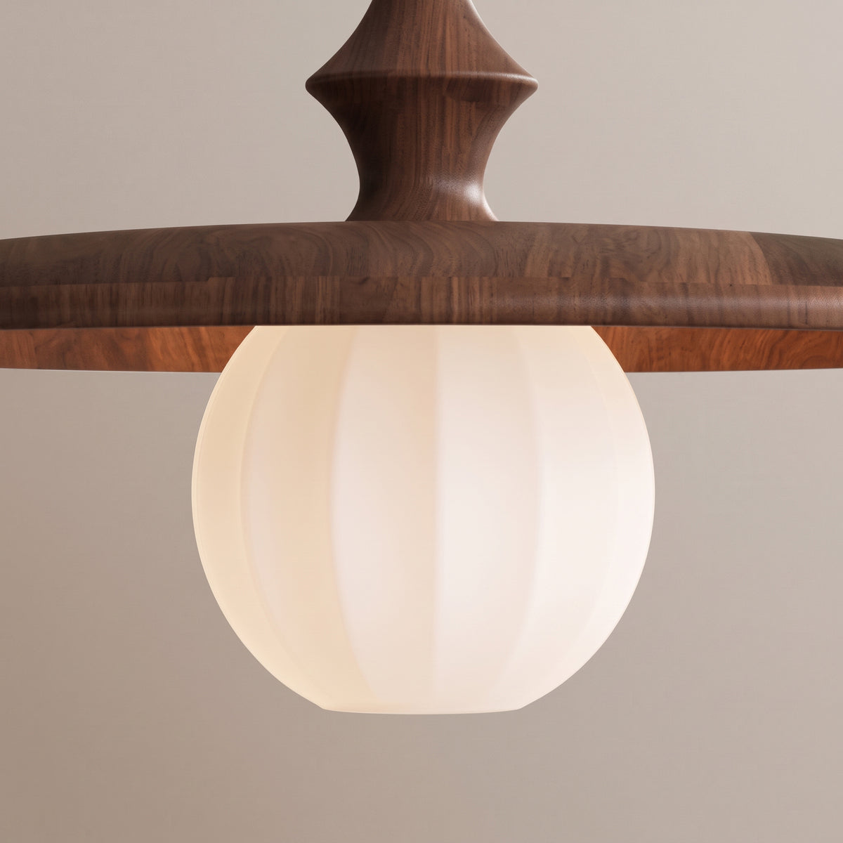 Talmage Ribbed Glass Pendant Light