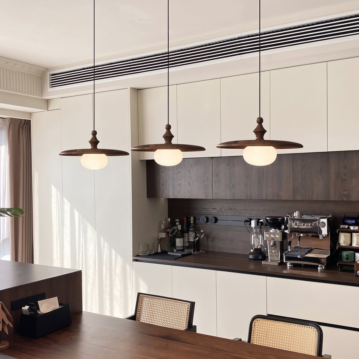 Talmage Ribbed Glass Pendant Light