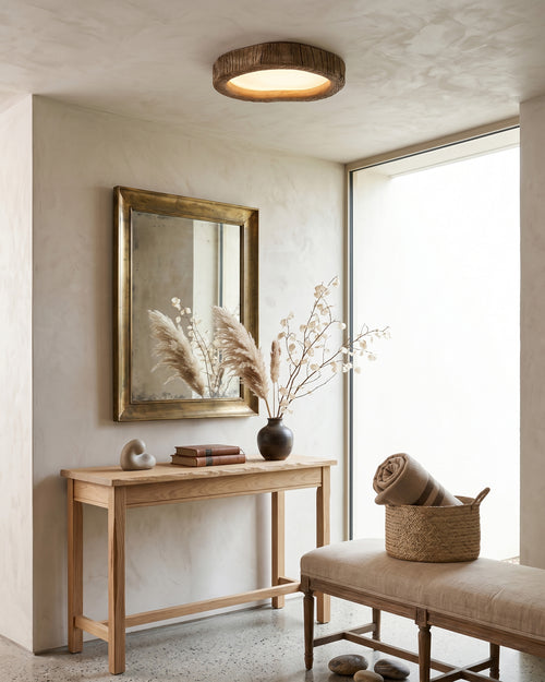 Tavish Rustic Flush Mount