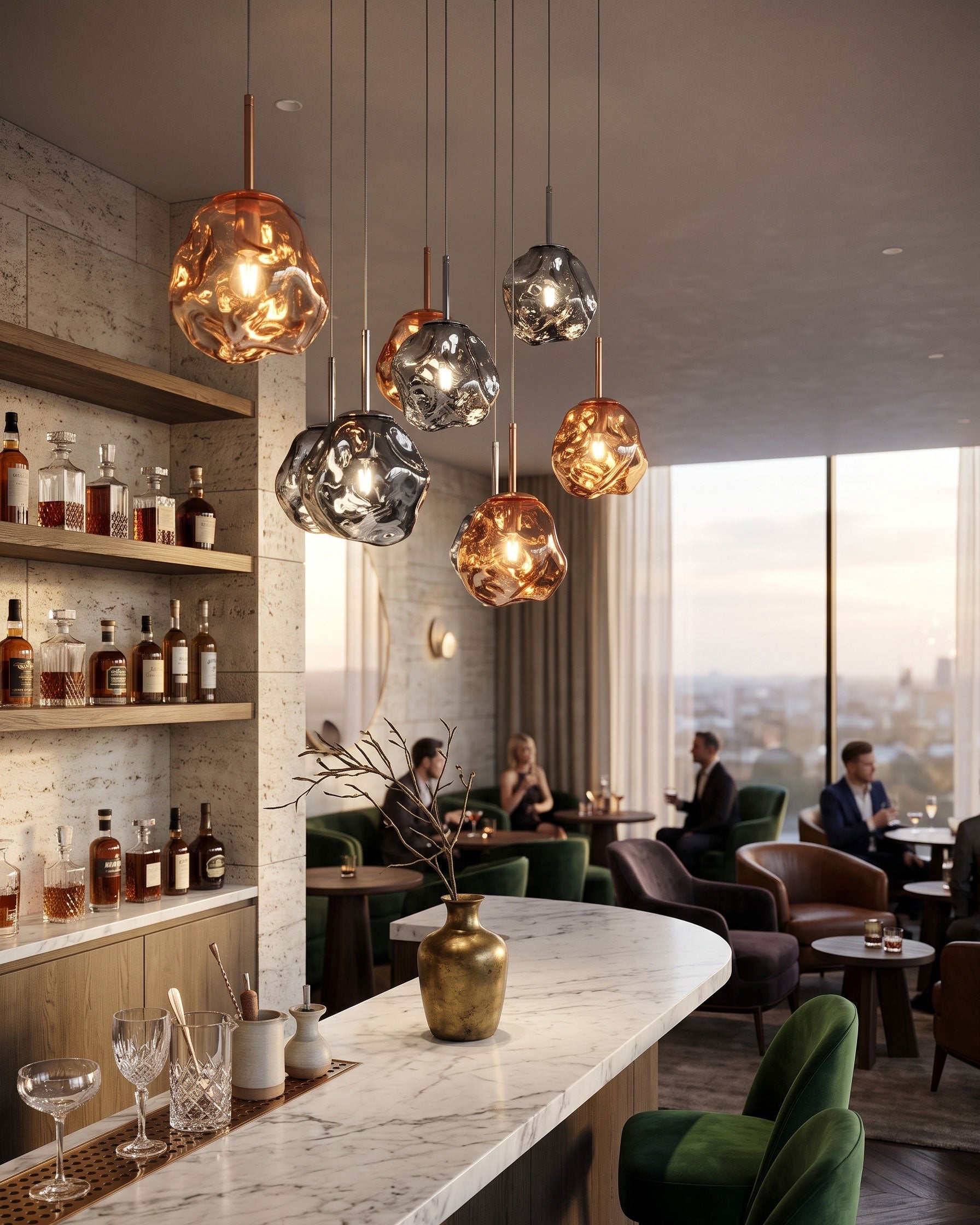 Tessa Molten Pendant Light