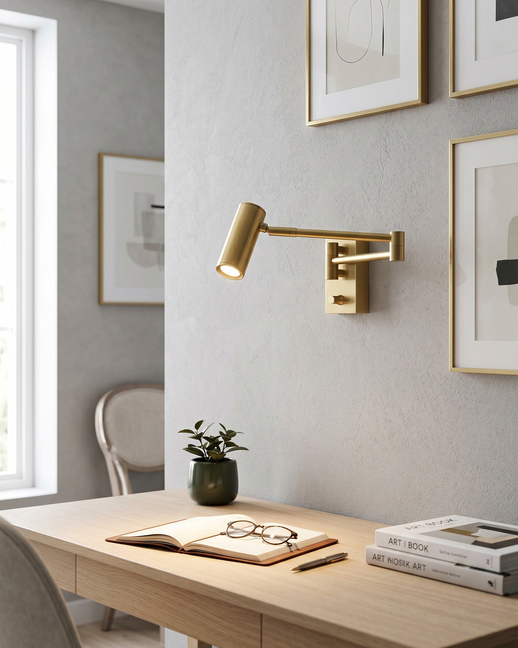 Thaddeus Adjustable Wall Sconce