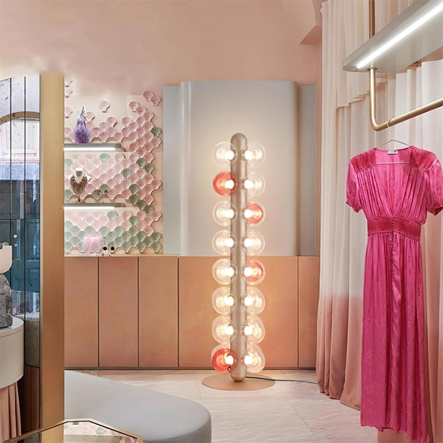 Thalia Prismatic Globe Floor Lamp – detail 6