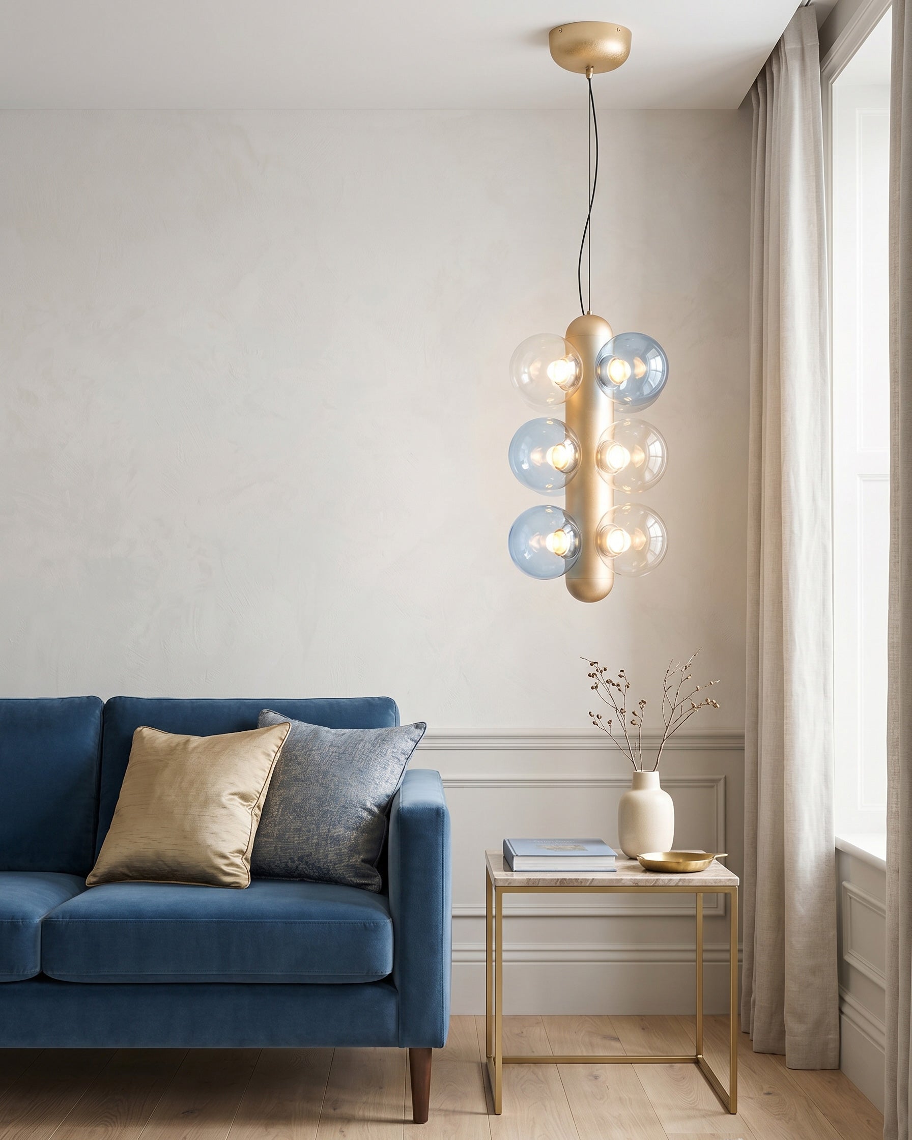 Thalia Prismatic Globe Chandelier