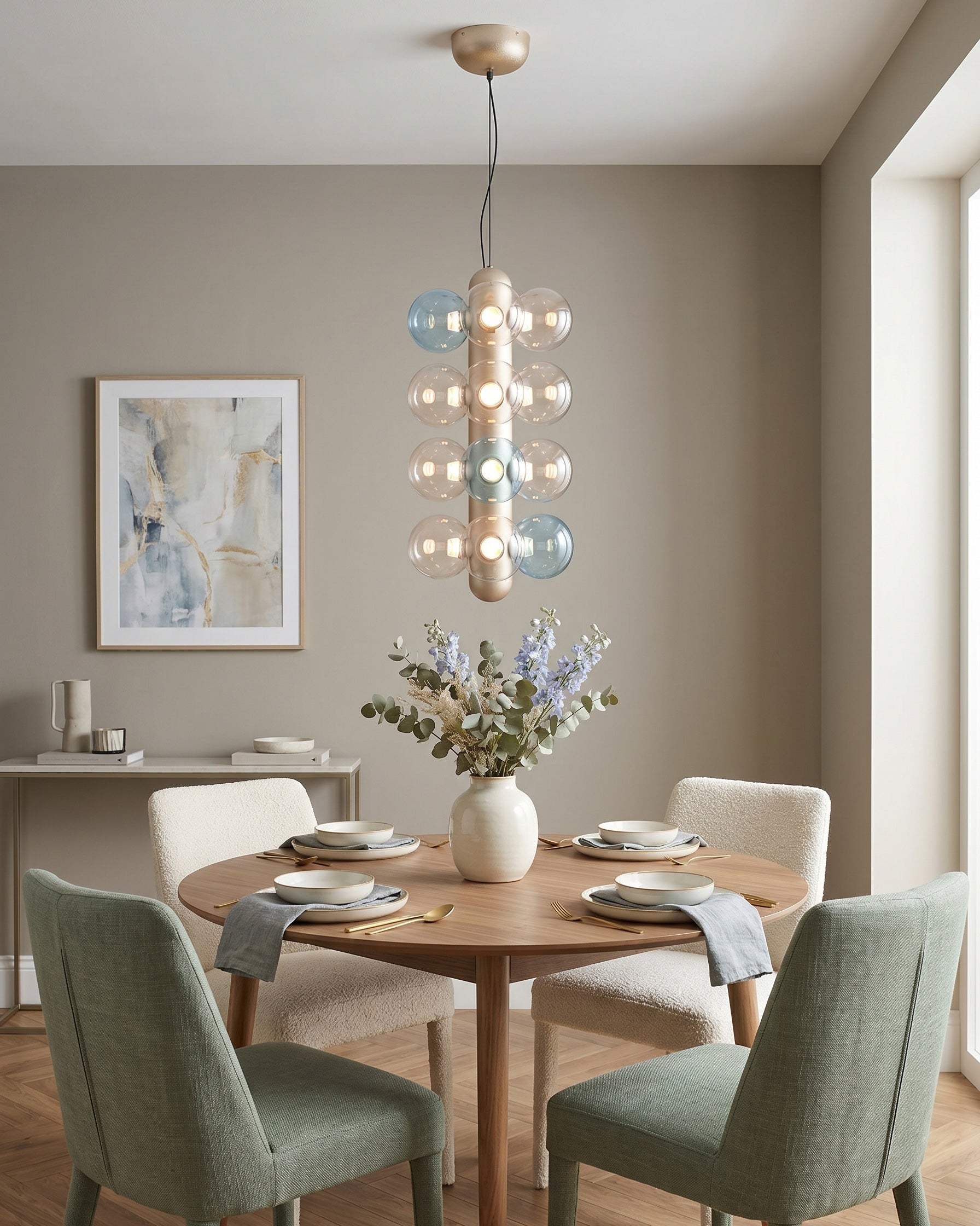 Thalia Prismatic Globe Chandelier