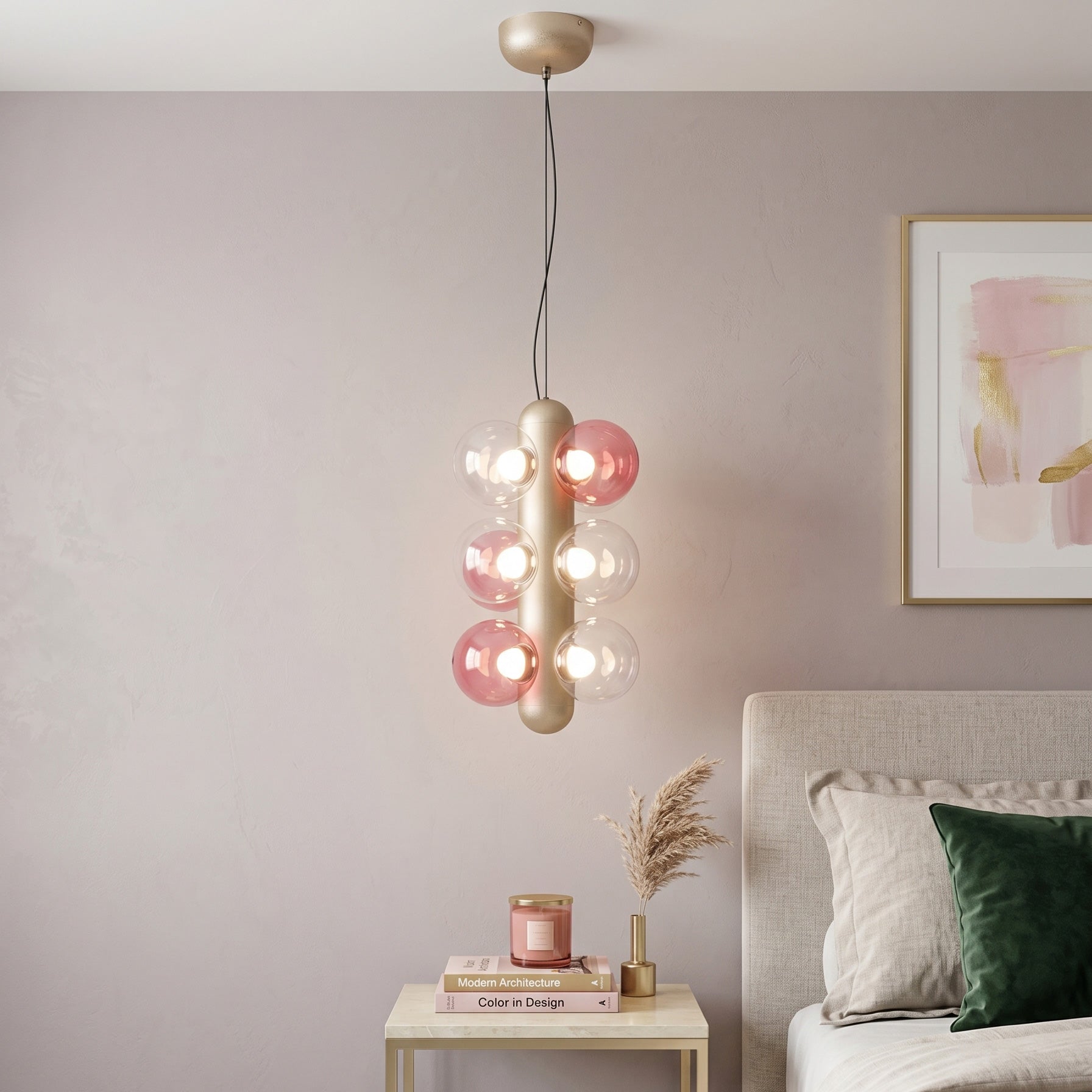 Thalia Prismatic Globe Chandelier