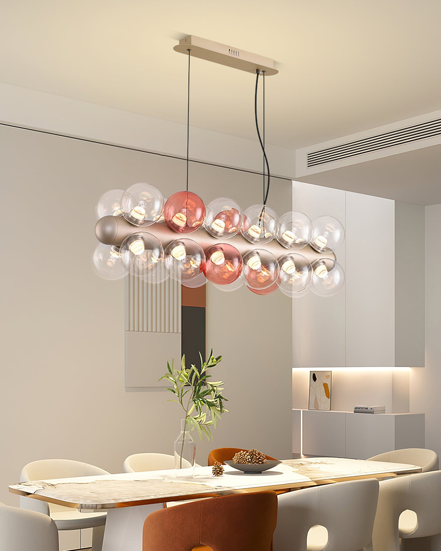 Thalia Prismatic Globe Chandelier