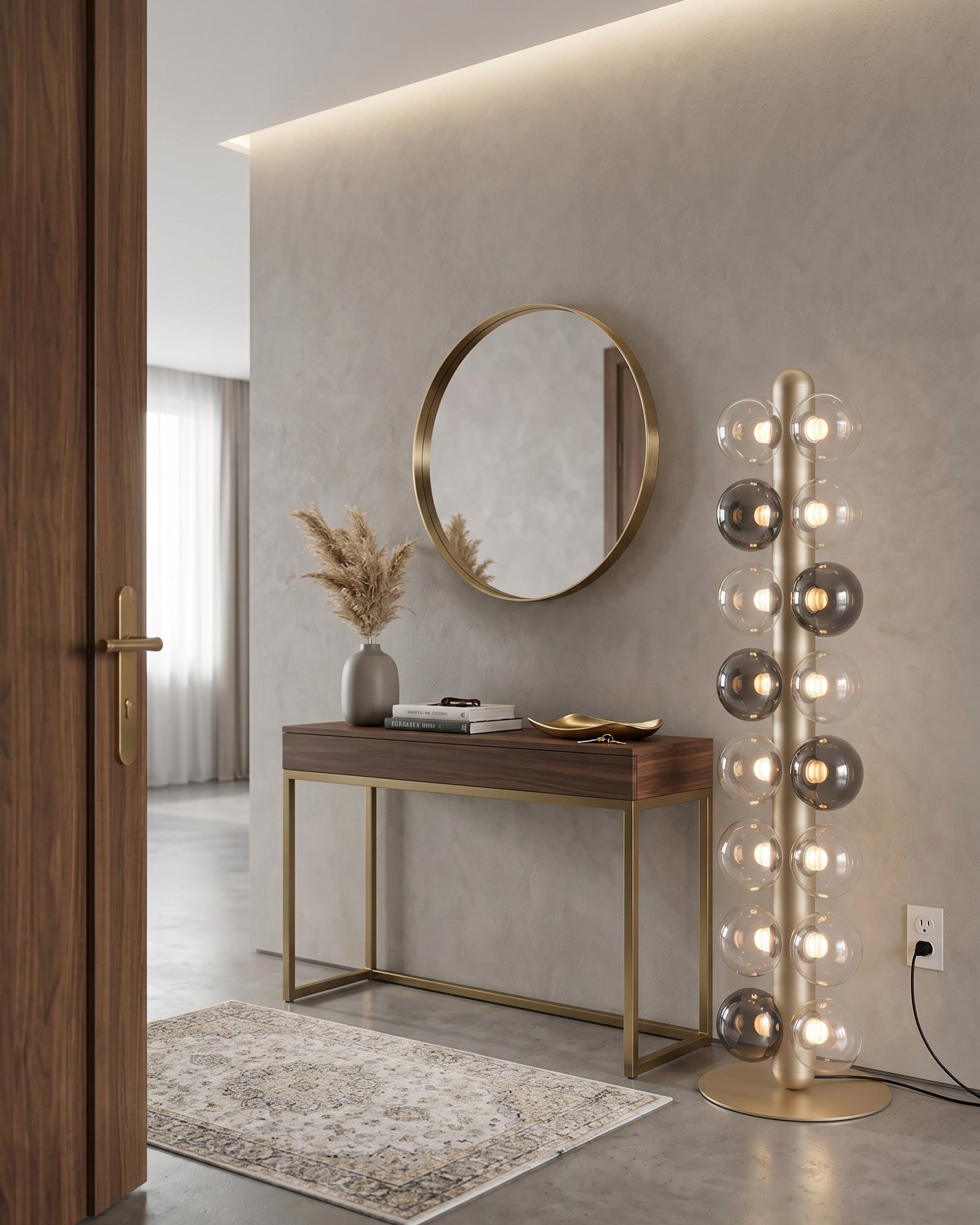 Thalia Prismatic Globe Floor Lamp