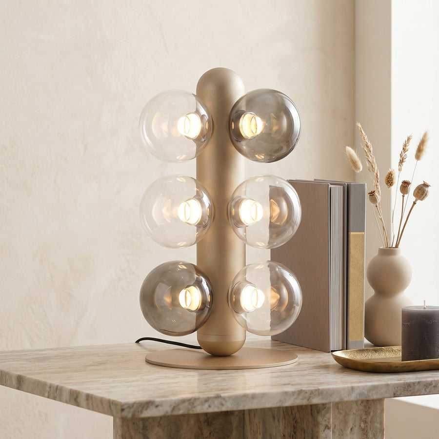 Thalia Prismatic Globe Table Lamp – detail 6
