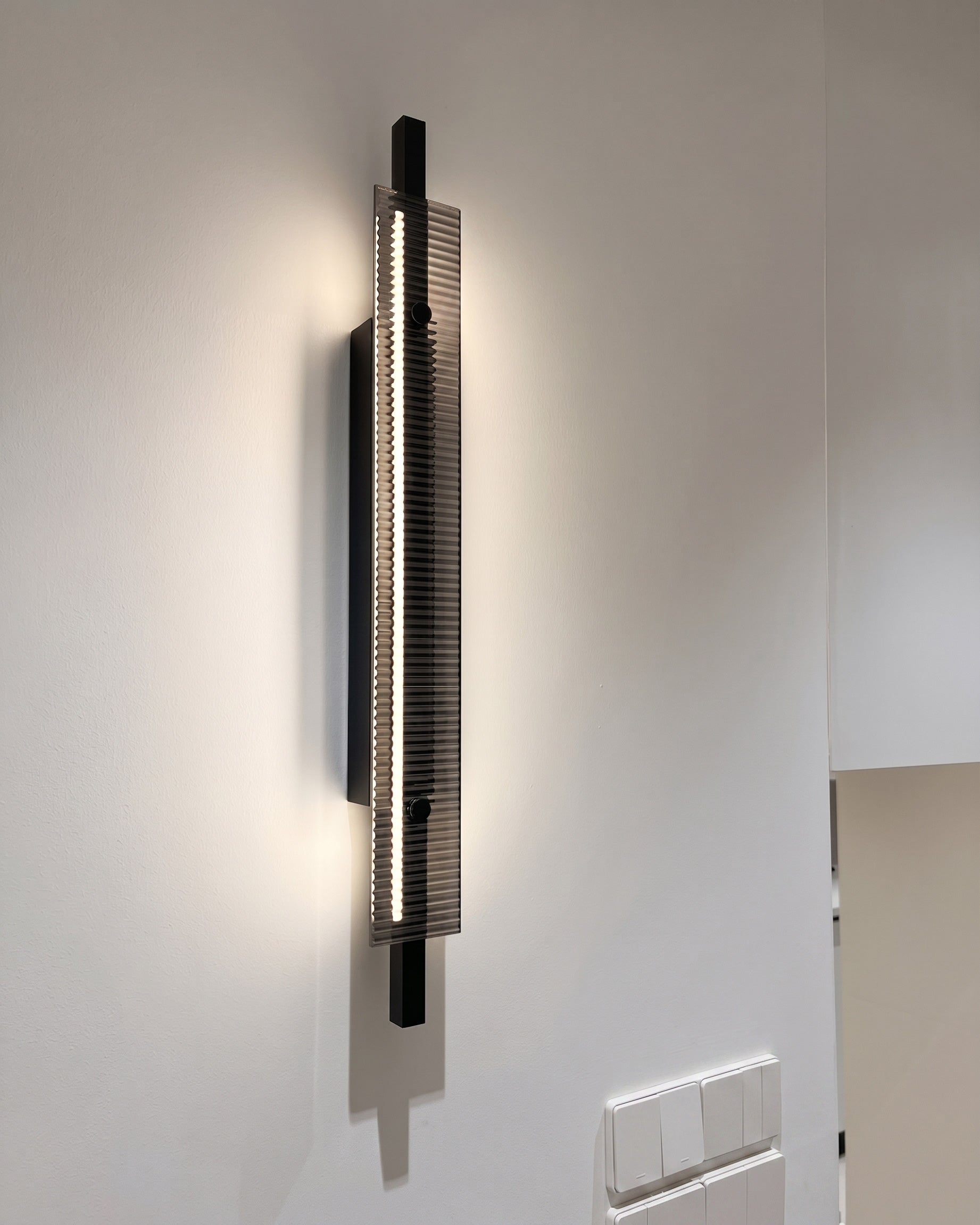 Thao Fluted Glass Wall Sconce