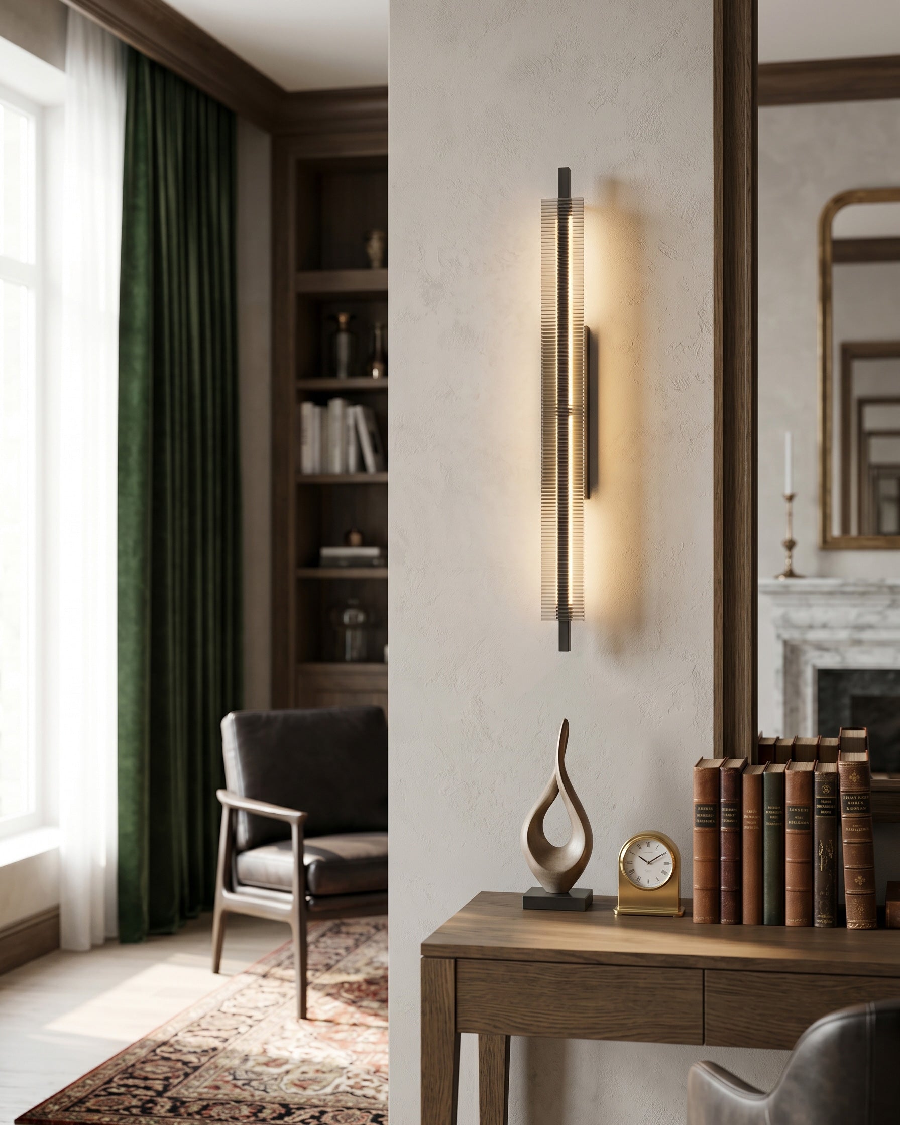 Thao Fluted Glass Wall Sconce