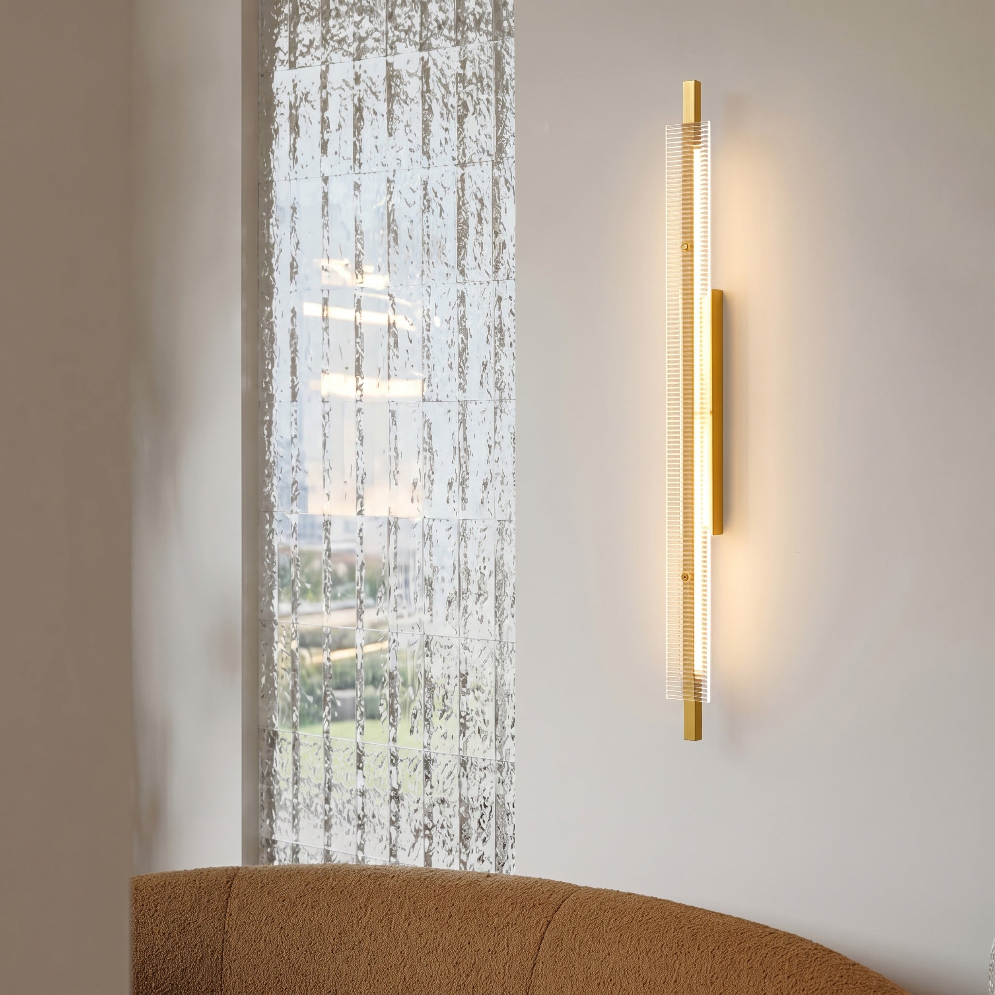 Thao Fluted Glass Wall Sconce