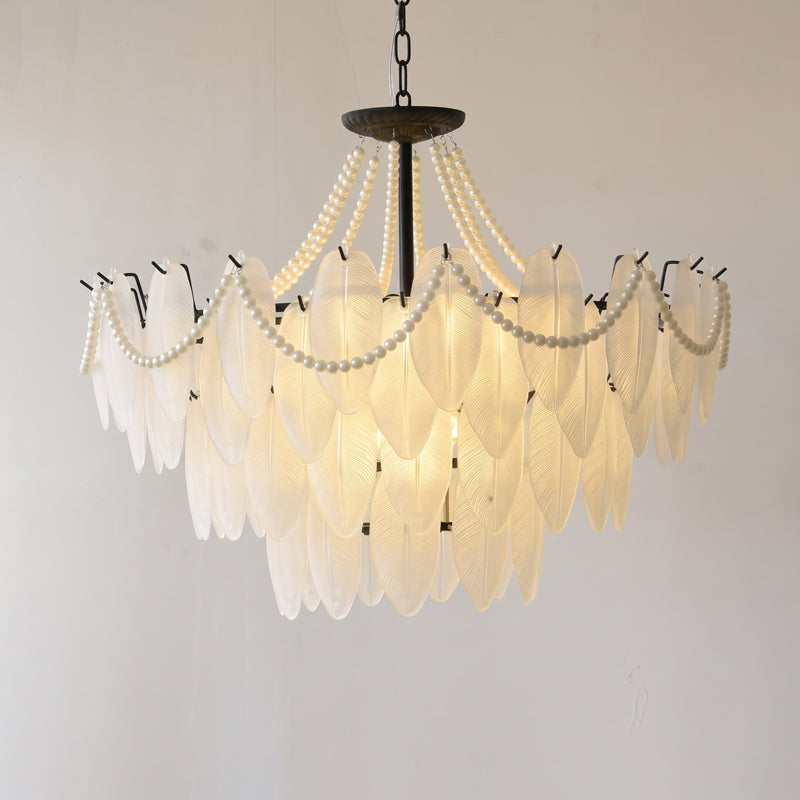 Theodora Beaded Glass Chandelier