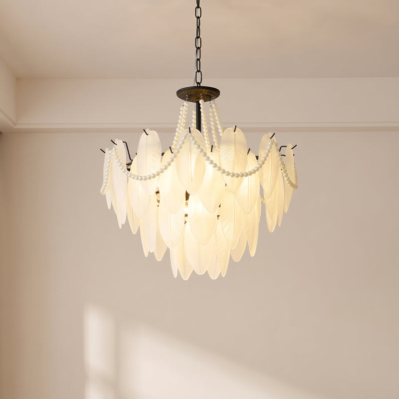 Theodora Beaded Glass Chandelier