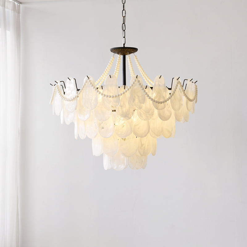 Theodora Beaded Glass Chandelier