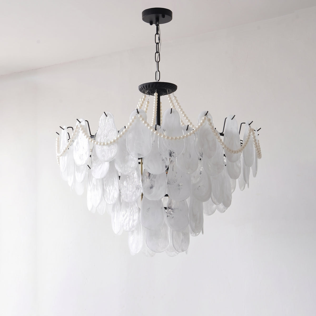 Theodora Beaded Glass Chandelier