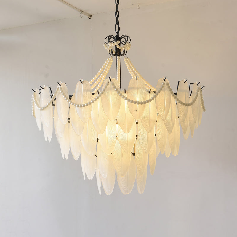 Theodora Beaded Glass Chandelier