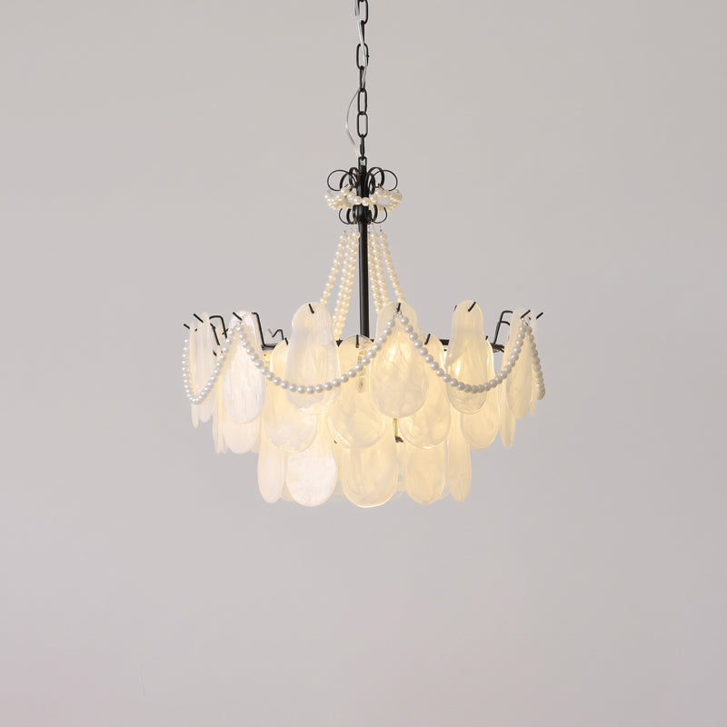 Theodora Beaded Glass Chandelier