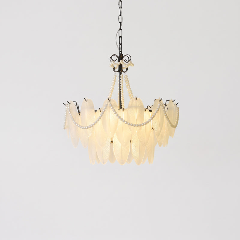 Theodora Beaded Glass Chandelier