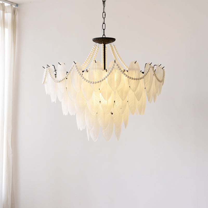 Theodora Beaded Glass Chandelier