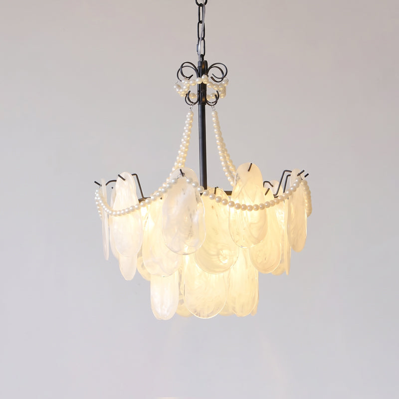Theodora Beaded Glass Chandelier