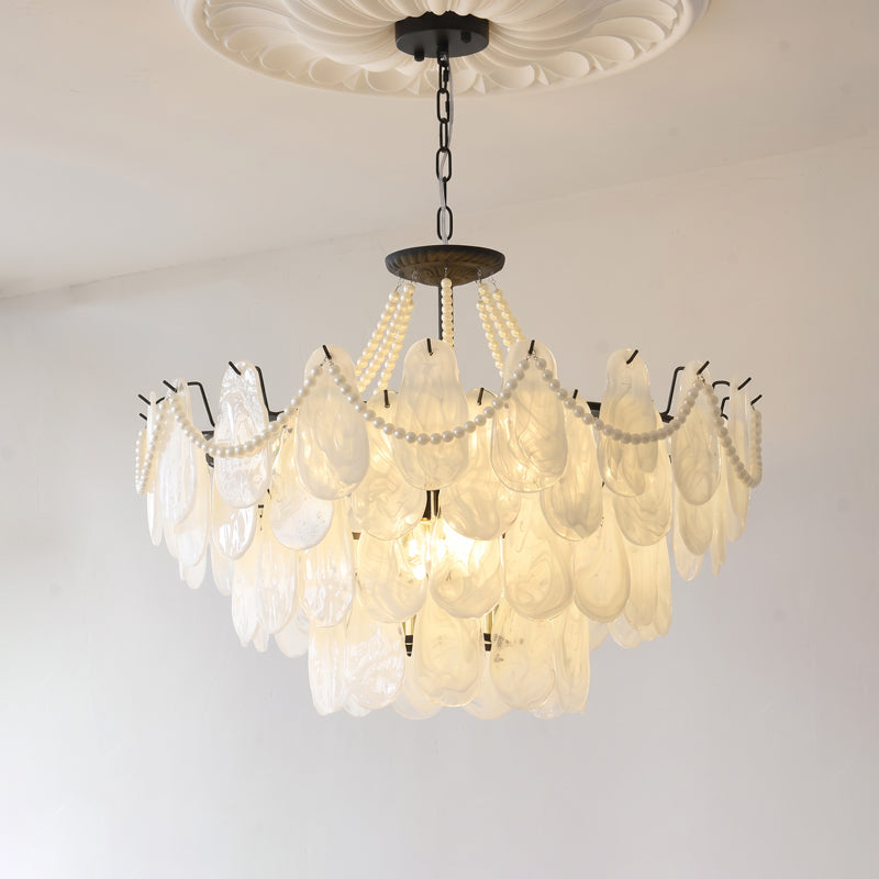 Theodora Beaded Glass Chandelier