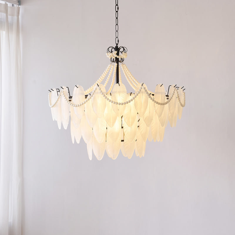 Theodora Beaded Glass Chandelier
