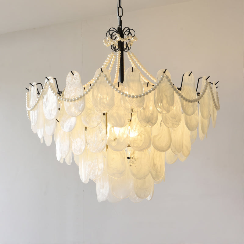Theodora Beaded Glass Chandelier