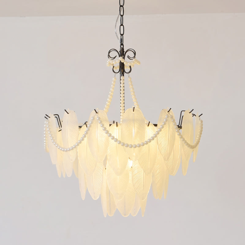Theodora Beaded Glass Chandelier