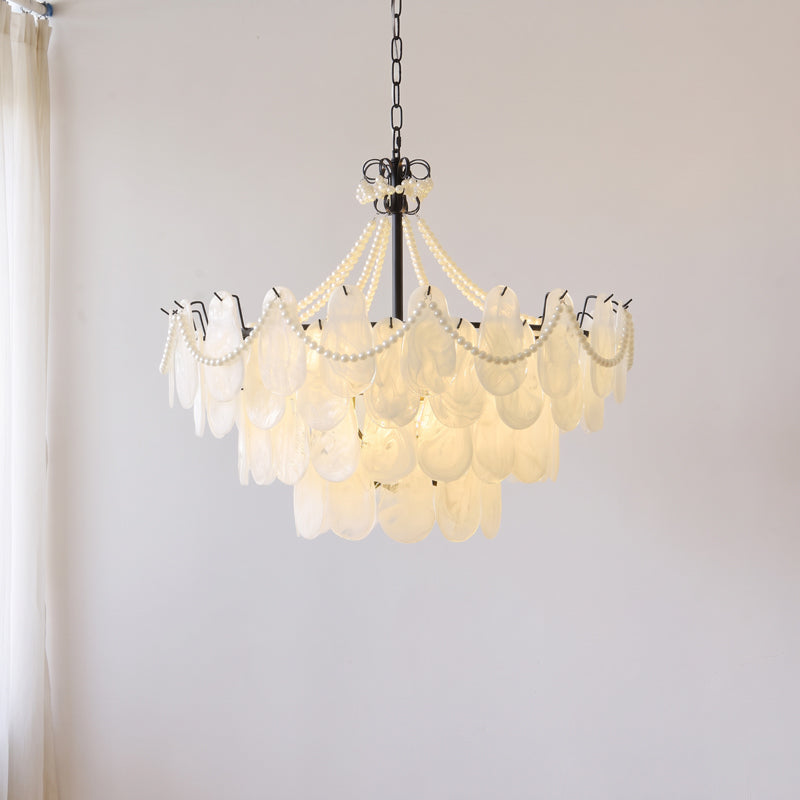 Theodora Beaded Glass Chandelier