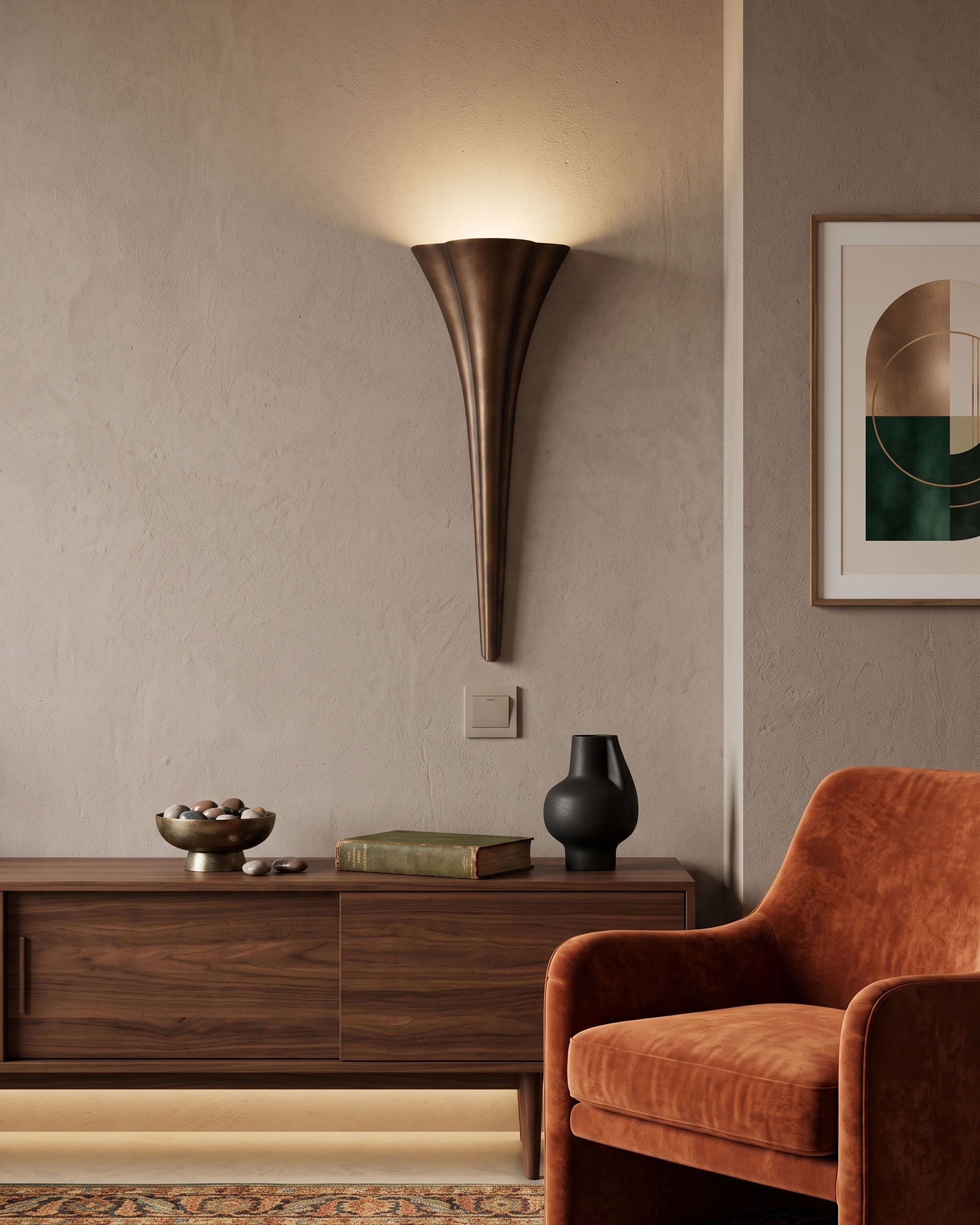 Theron Geometric Wall Sconce