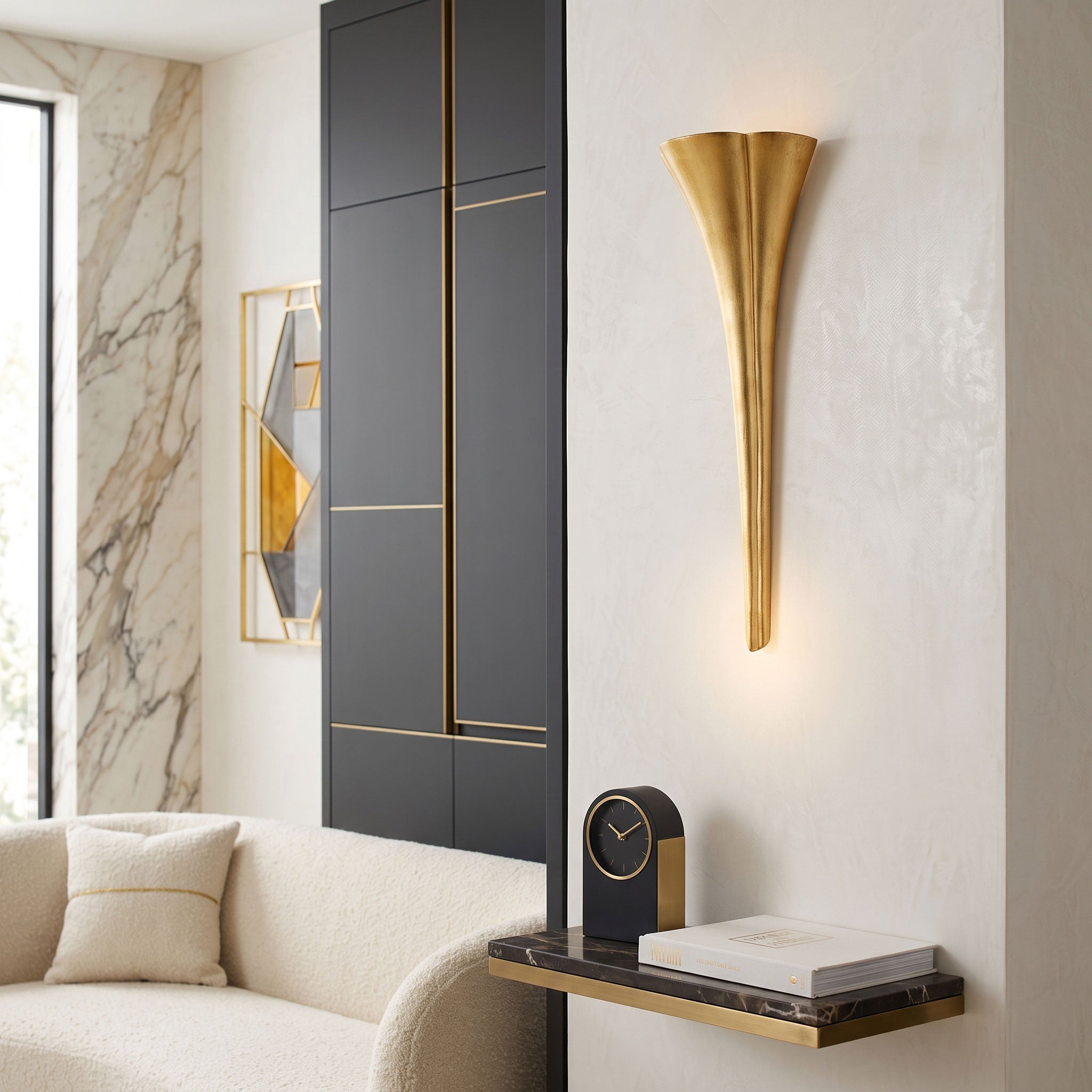 Theron Geometric Wall Sconce