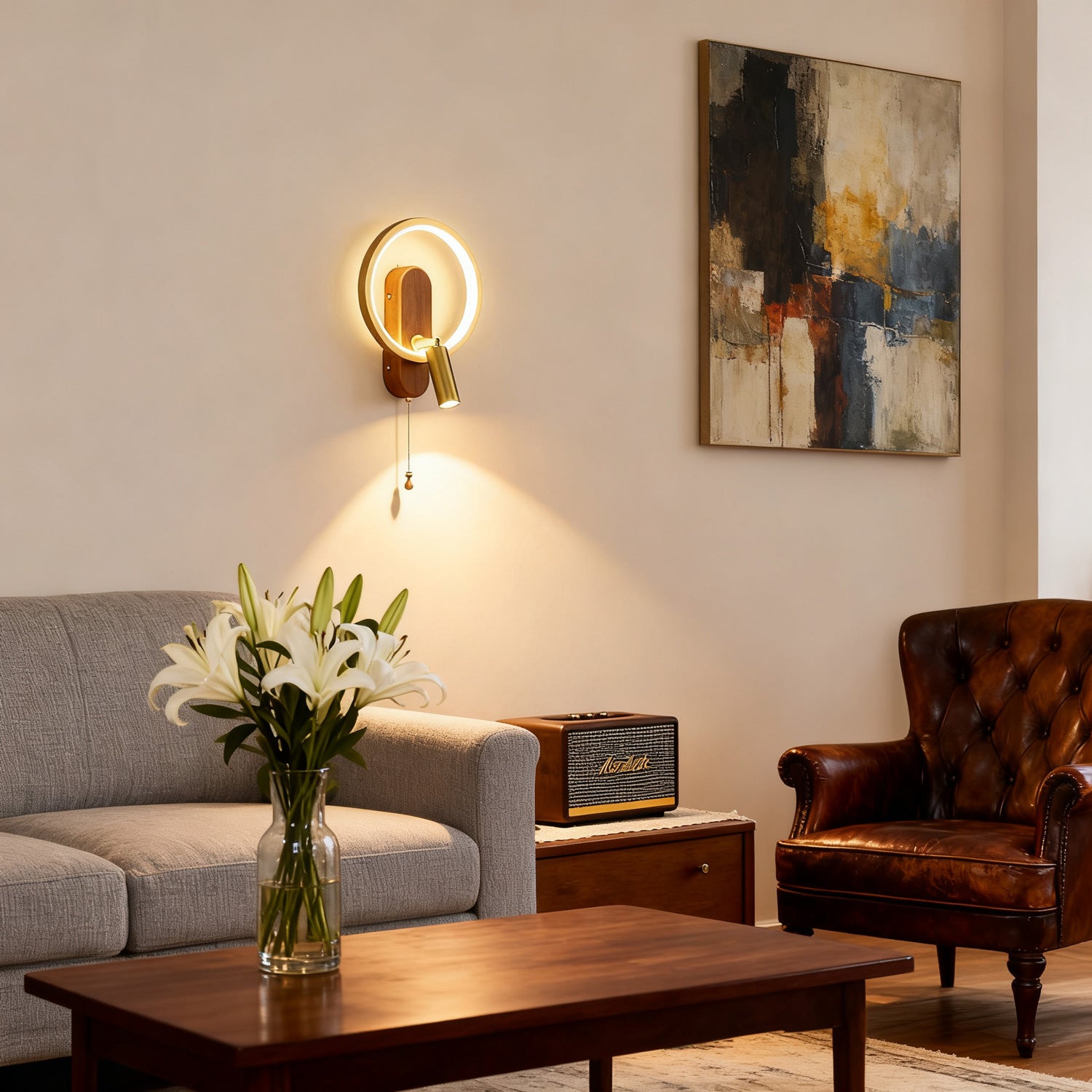 Thilo Halo Wall Sconce