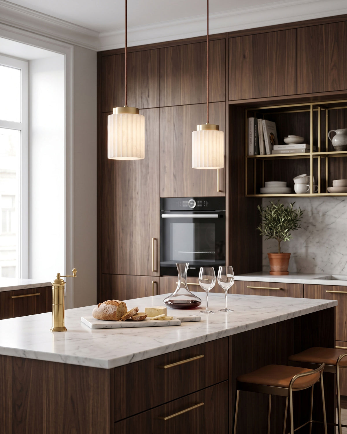 Tibor Alabaster Pendant Lamp