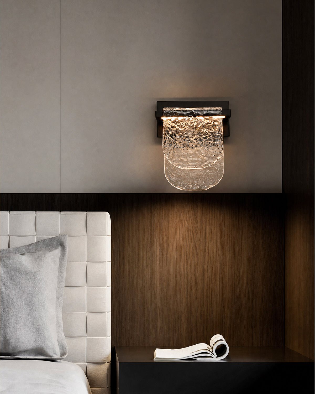 Tiernan Ripple Bath Wall Sconce