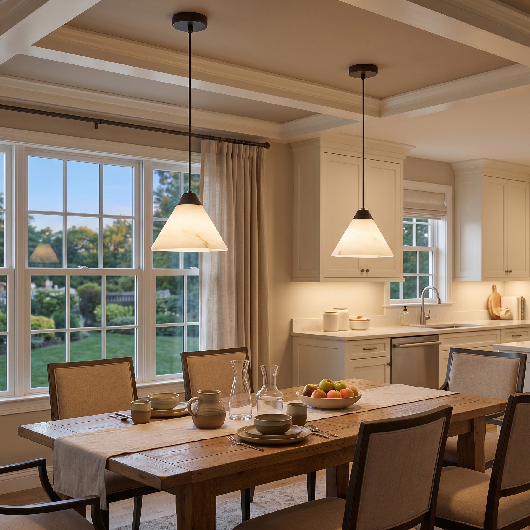Torin Alabaster Pendant Light