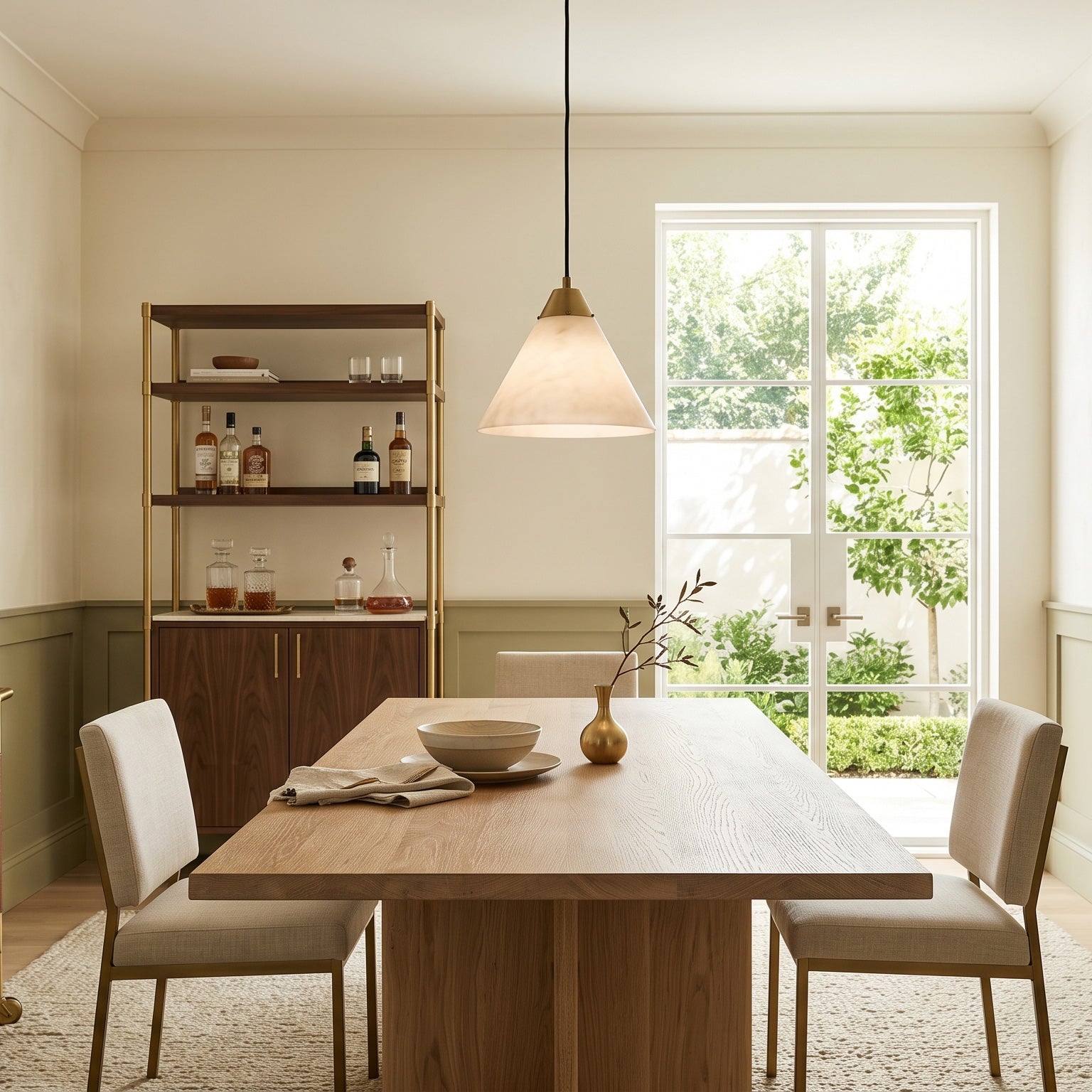 Torin Alabaster Pendant Light