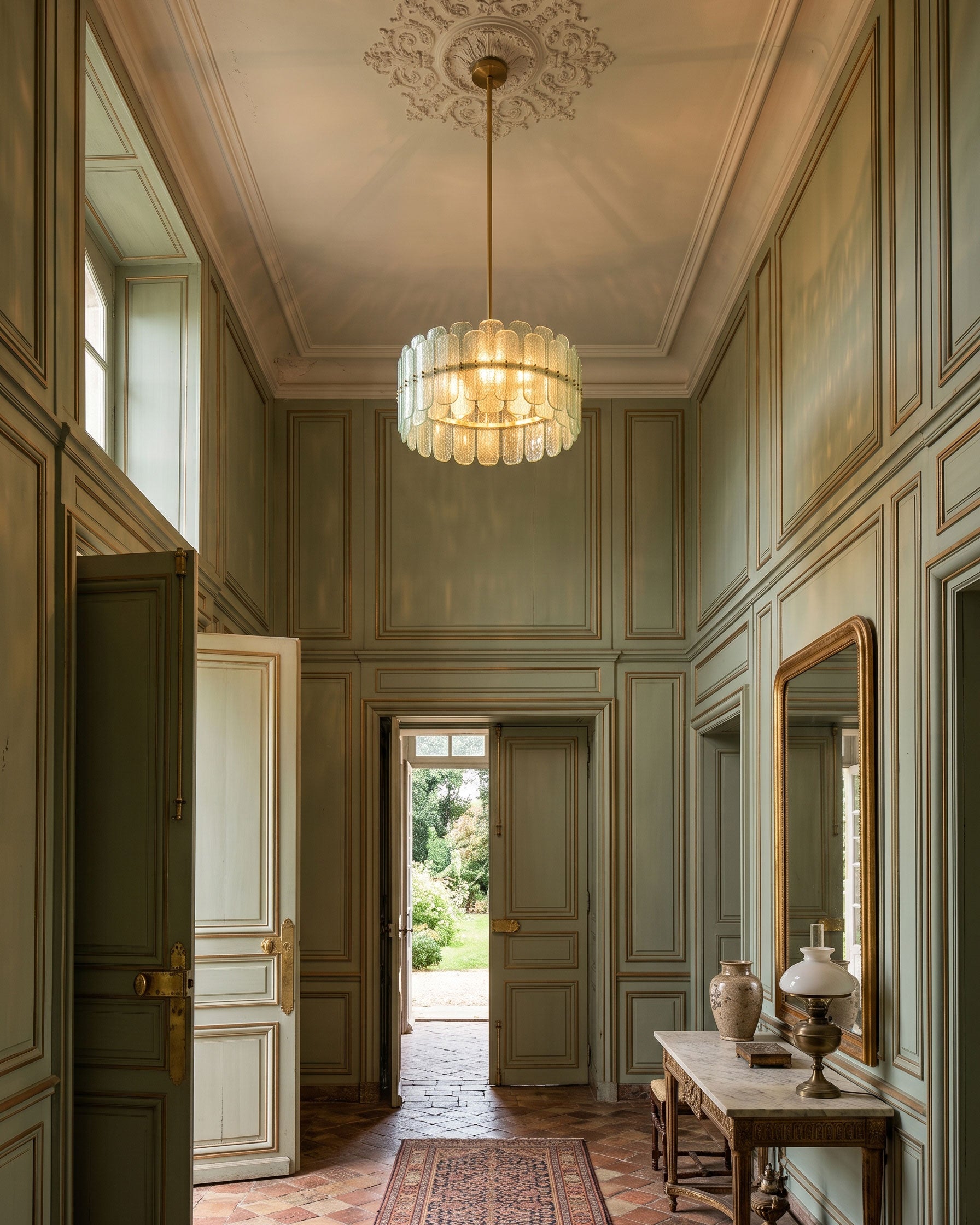 Tressa Glass Chandelier