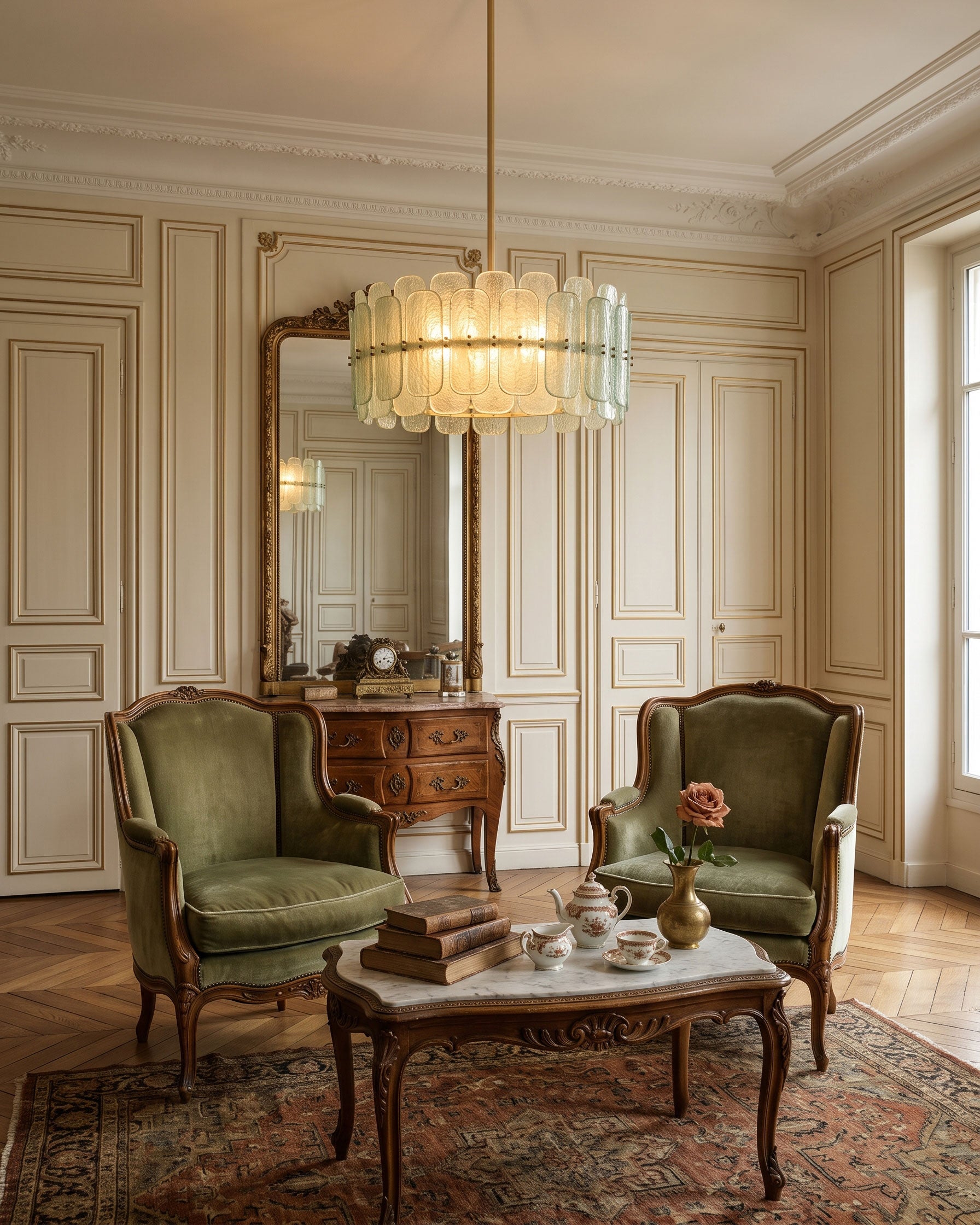 Tressa Glass Chandelier