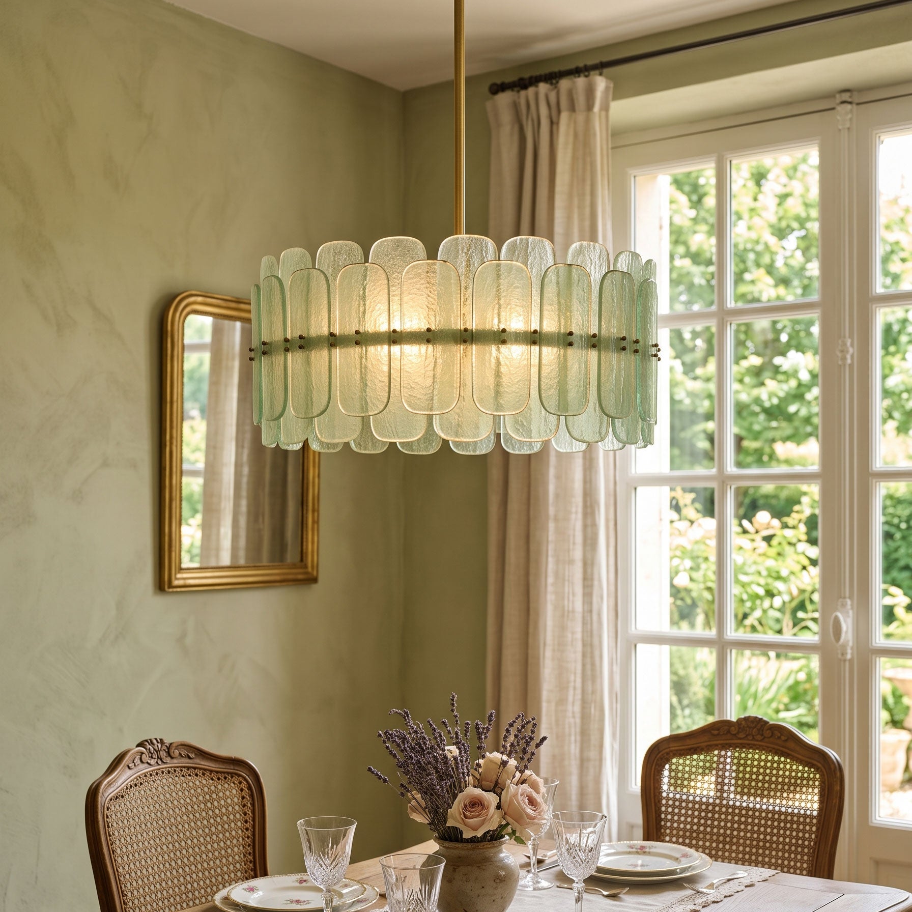 Tressa Glass Chandelier