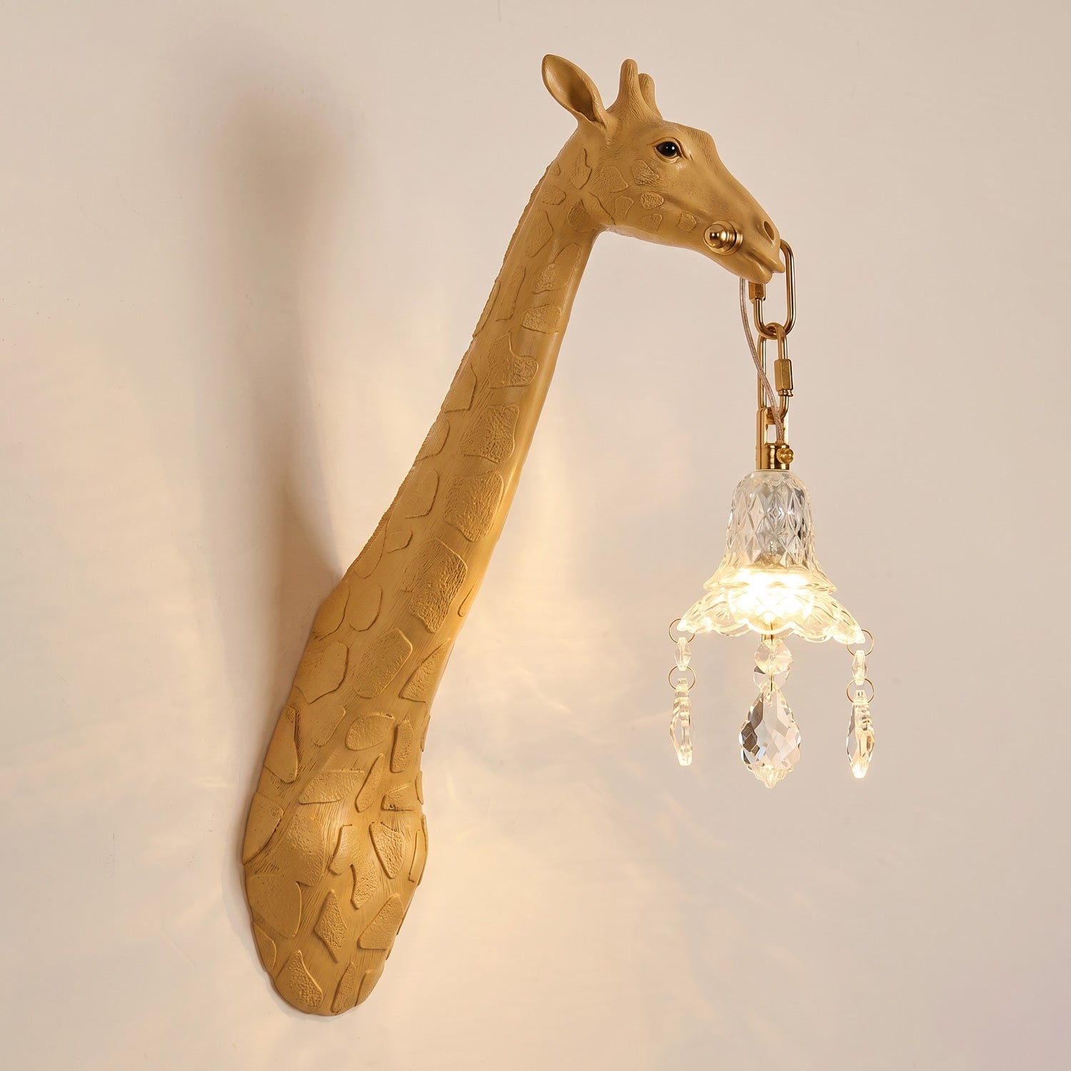Valerio Giraffe Crystal Wall Sconce