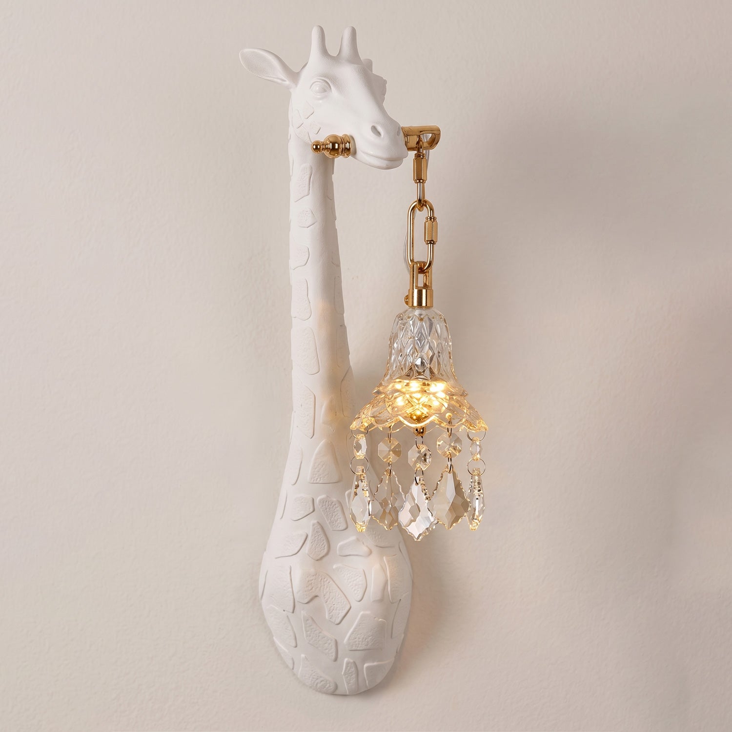 Valerio Giraffe Crystal Wall Sconce
