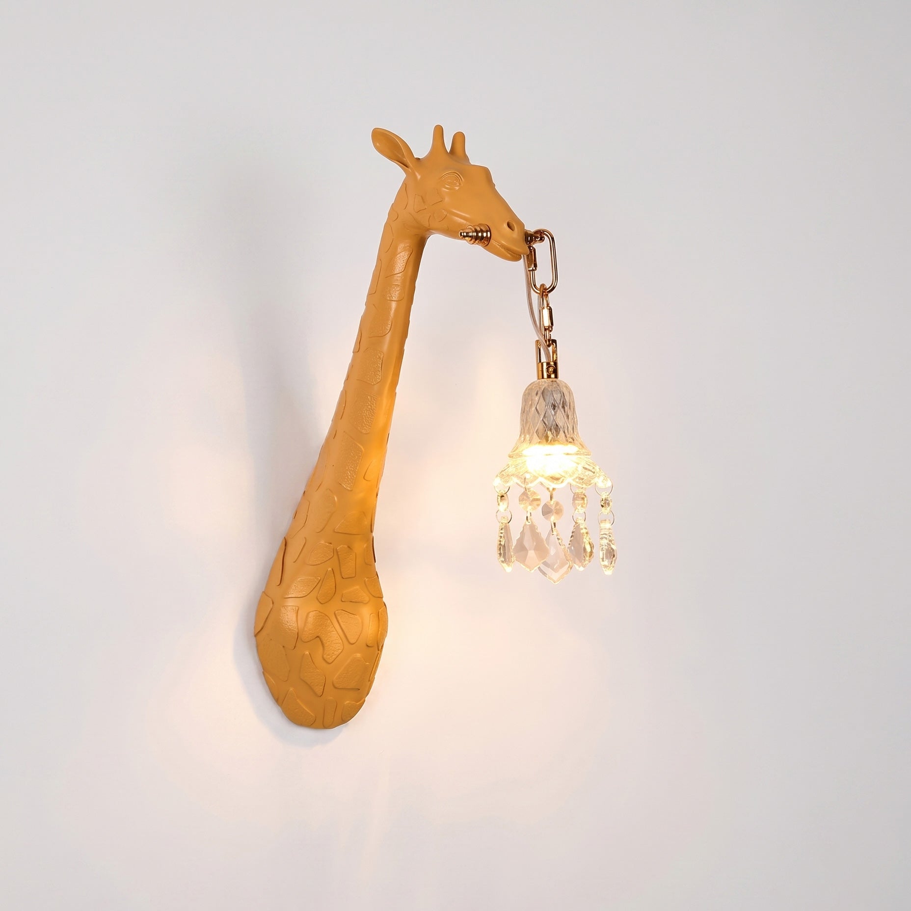Valerio Giraffe Crystal Wall Sconce