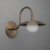Weathered Brass & White