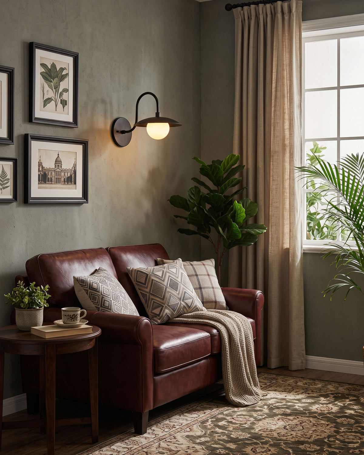 Valerius Arched Wall Sconce