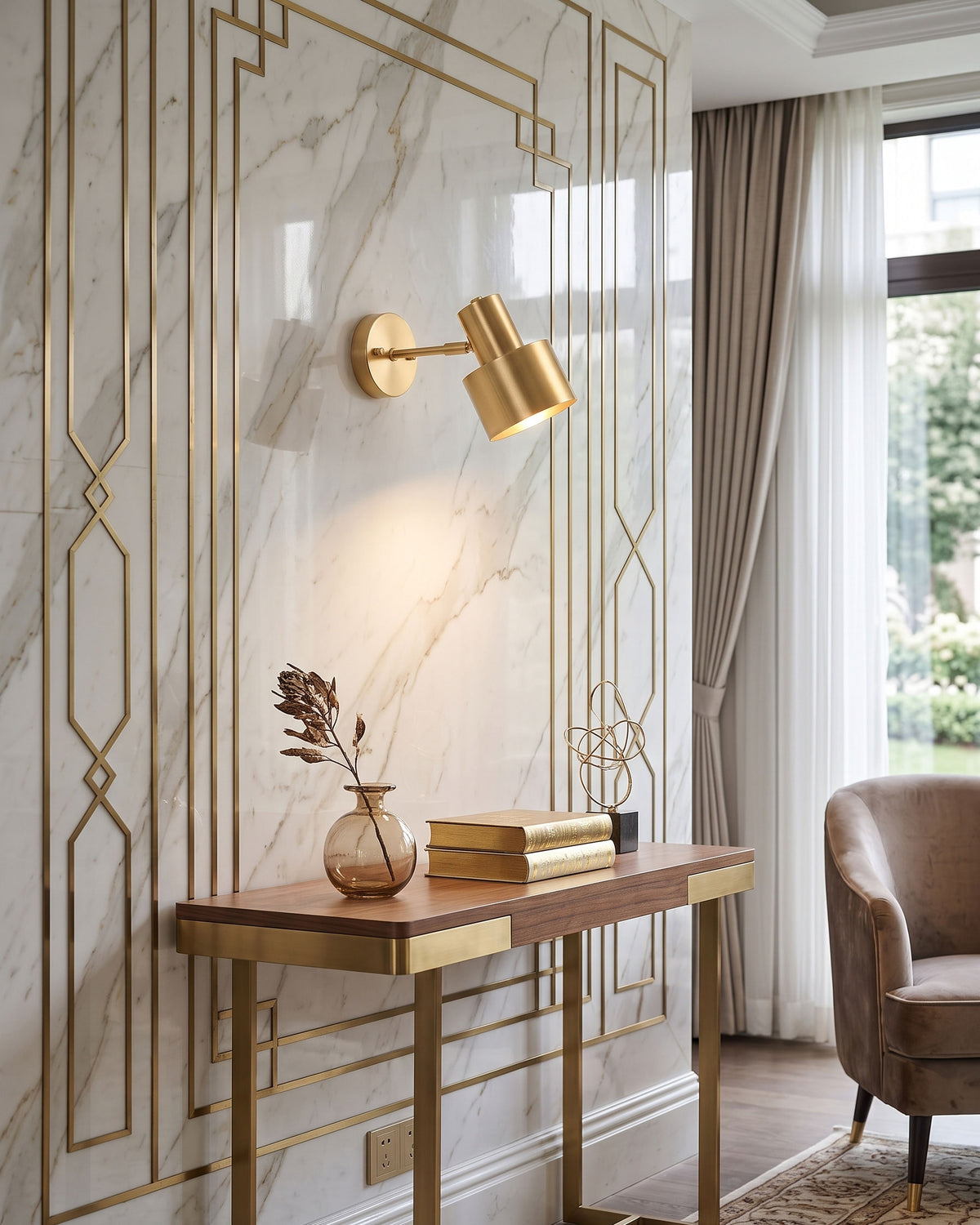 Vane Adjustable Wandleuchte