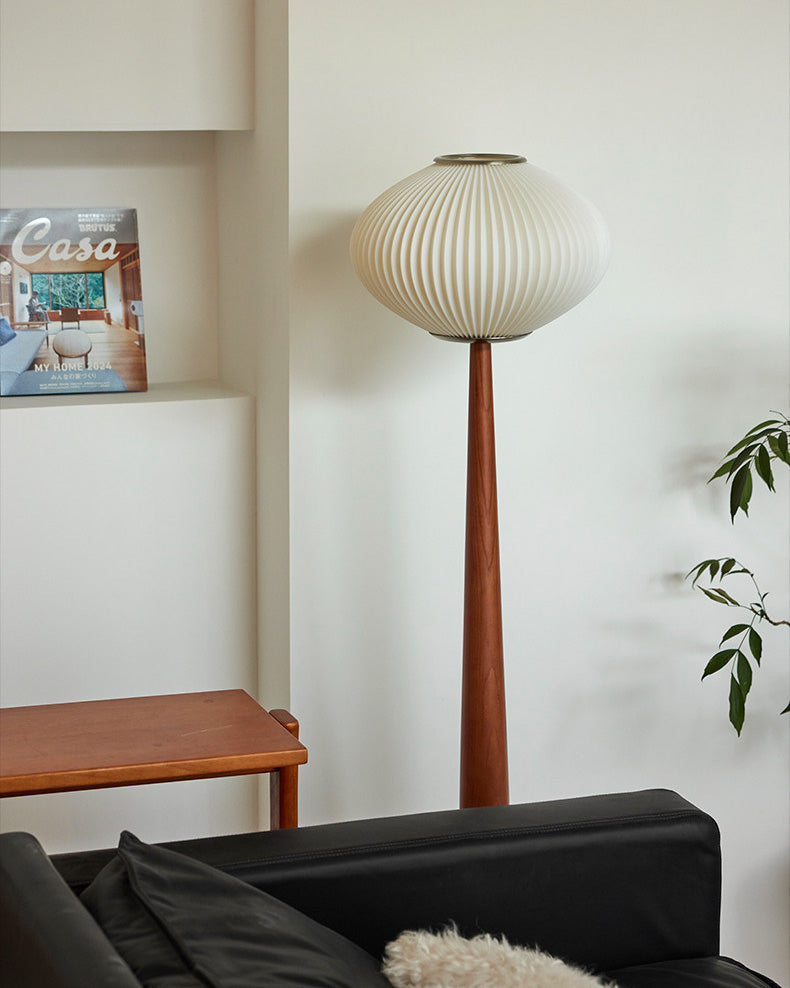 Vance Walnut Floor Lamp