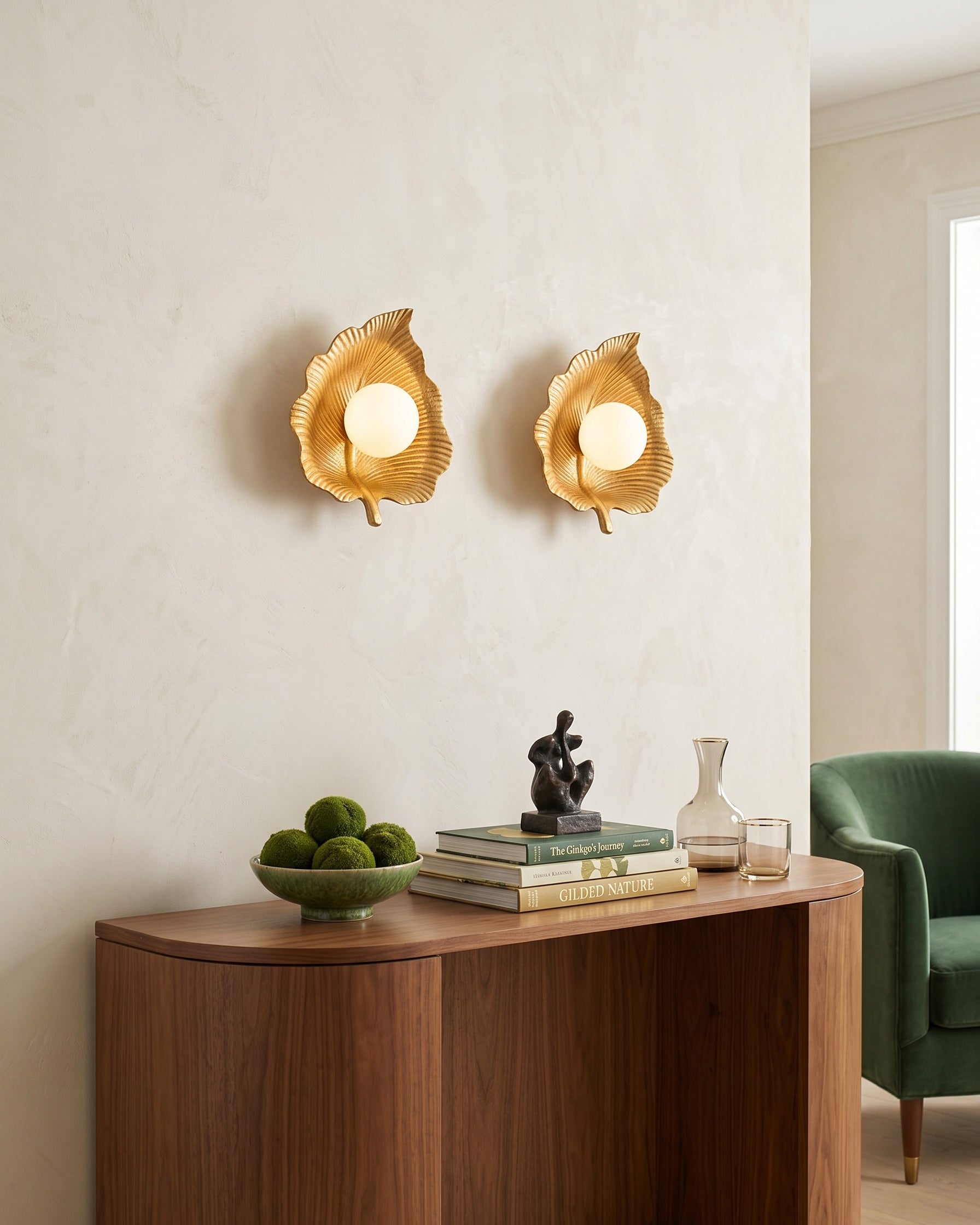 Veda Ginkgo Wall Sconce