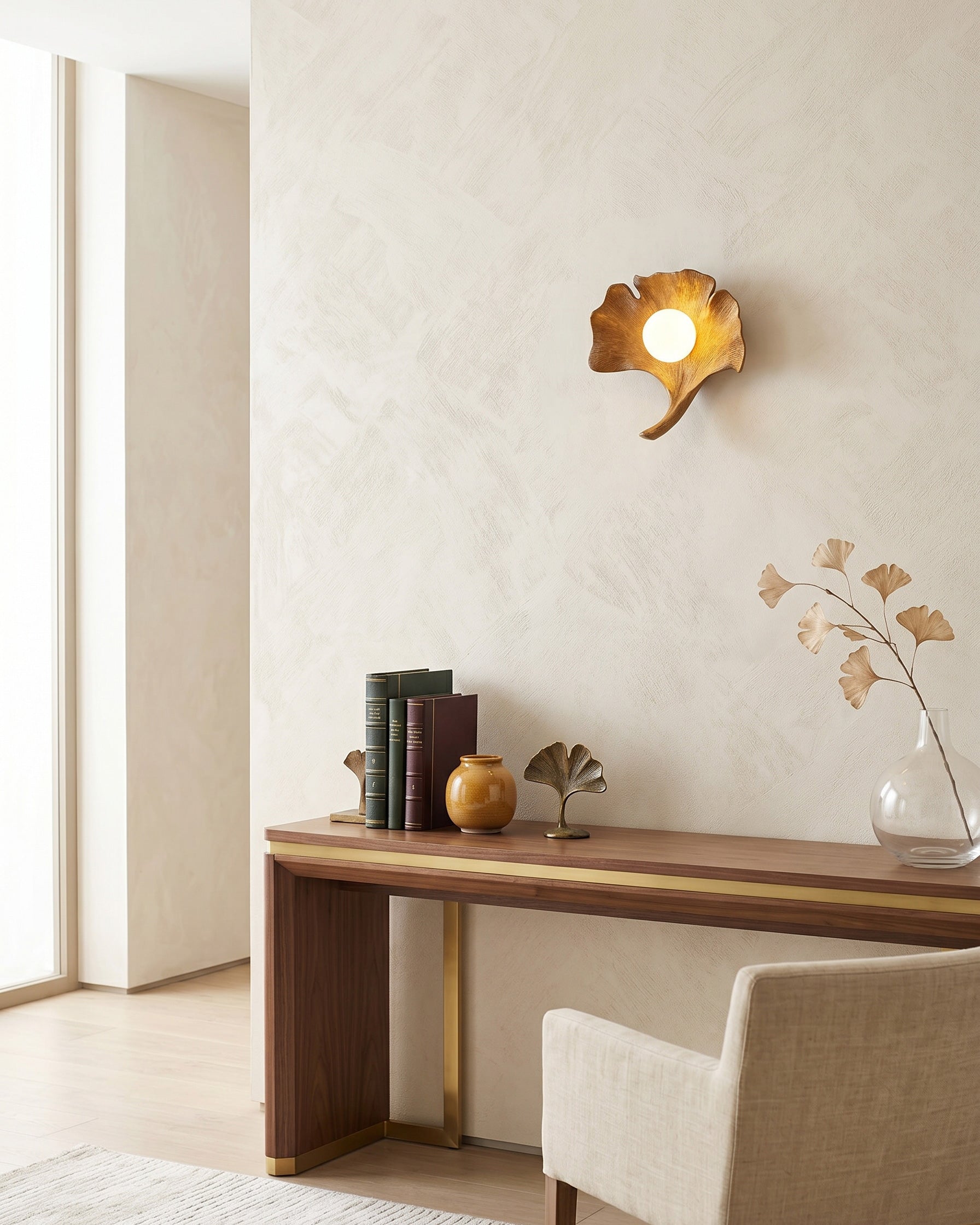 Veda Ginkgo Wall Sconce