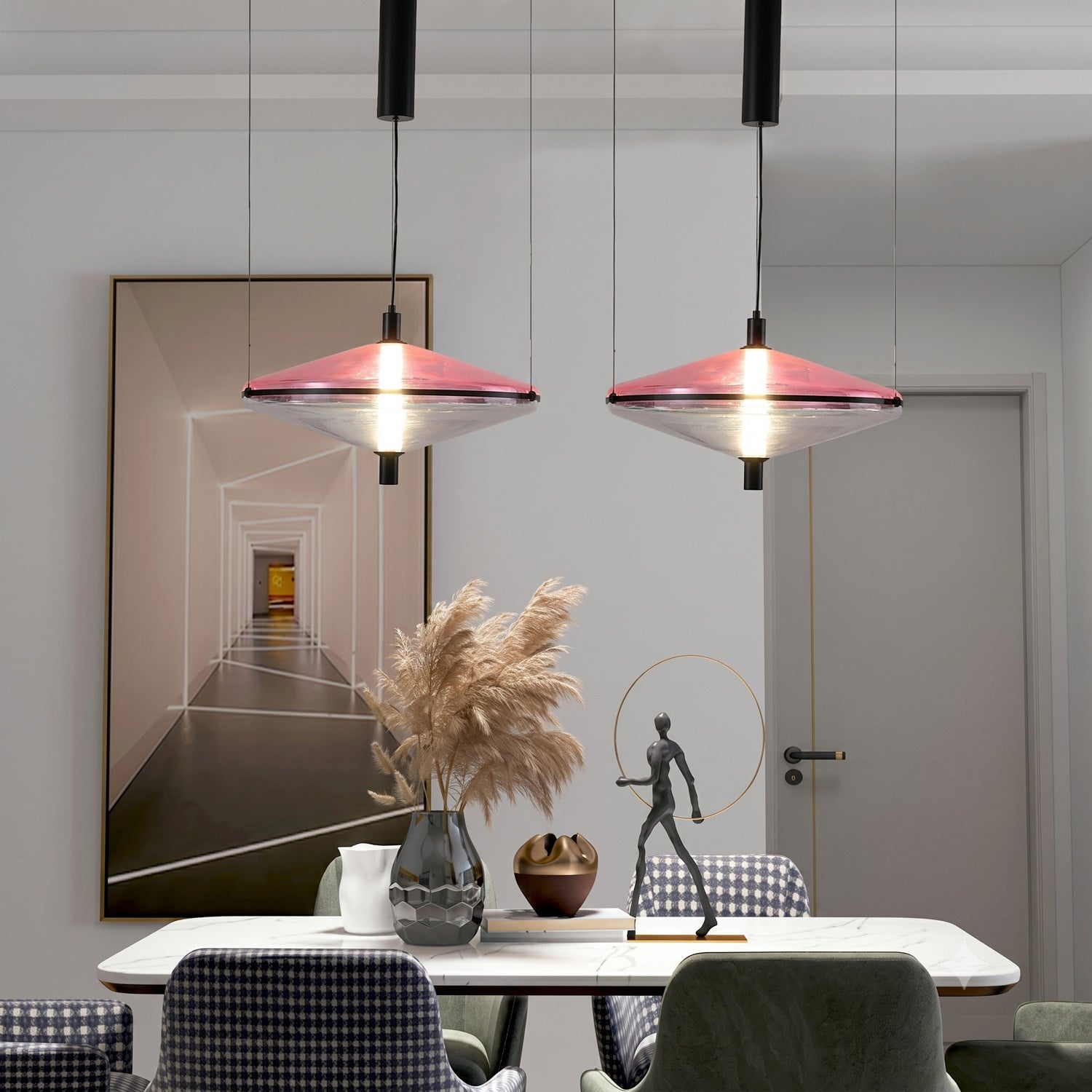Vesper Saucer Pendant Light